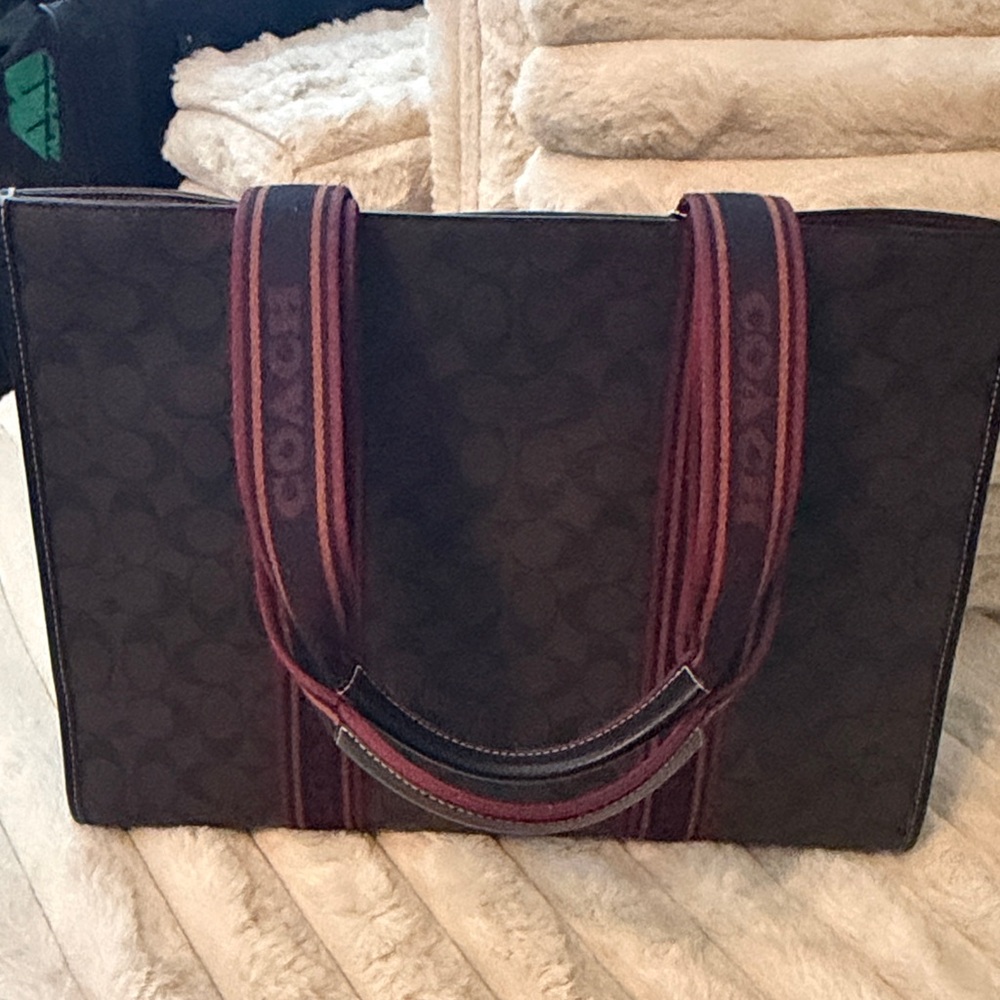 Brown Tote Bag - Picture 5 of 6